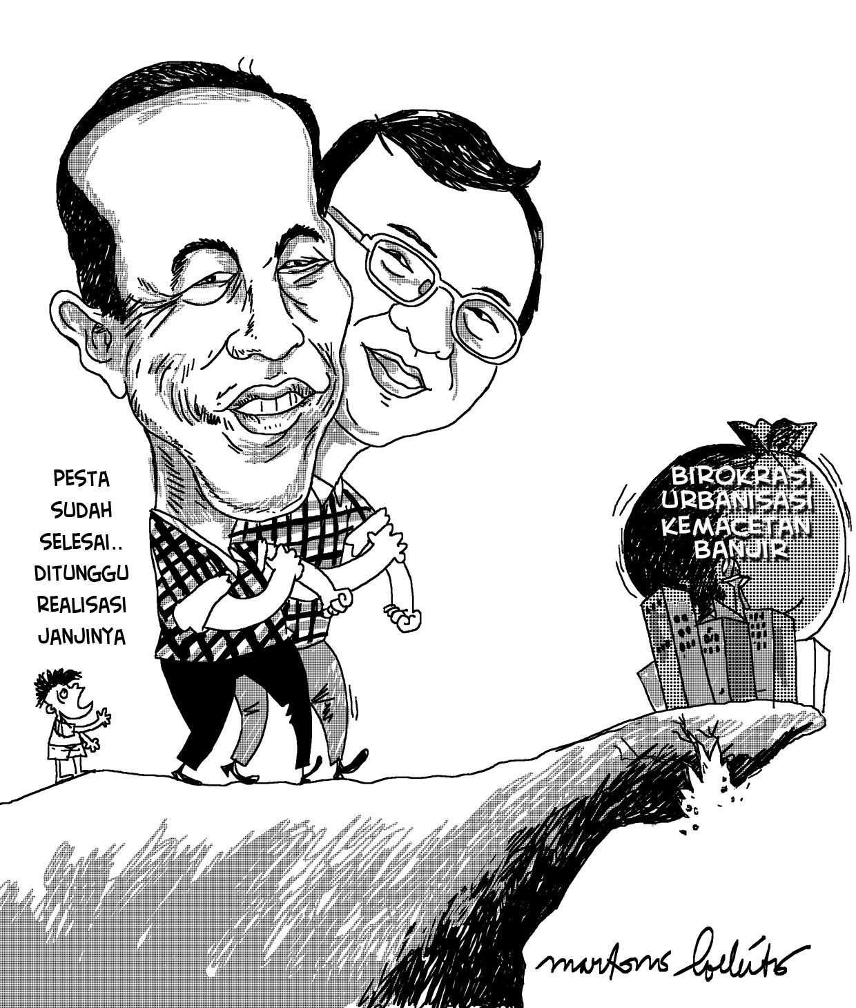Karikatur KARTUN MARTONO